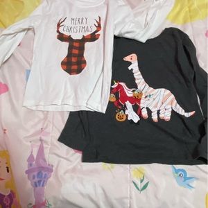 2 pack holiday long sleeve